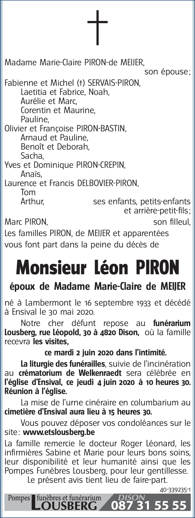 Léon PIRON