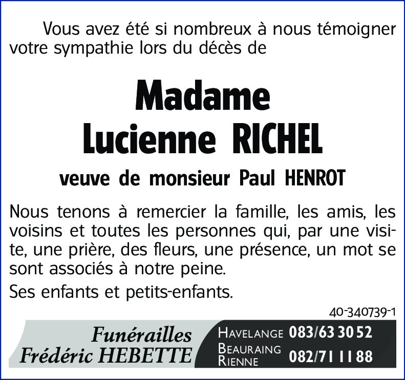 Lucienne Richel