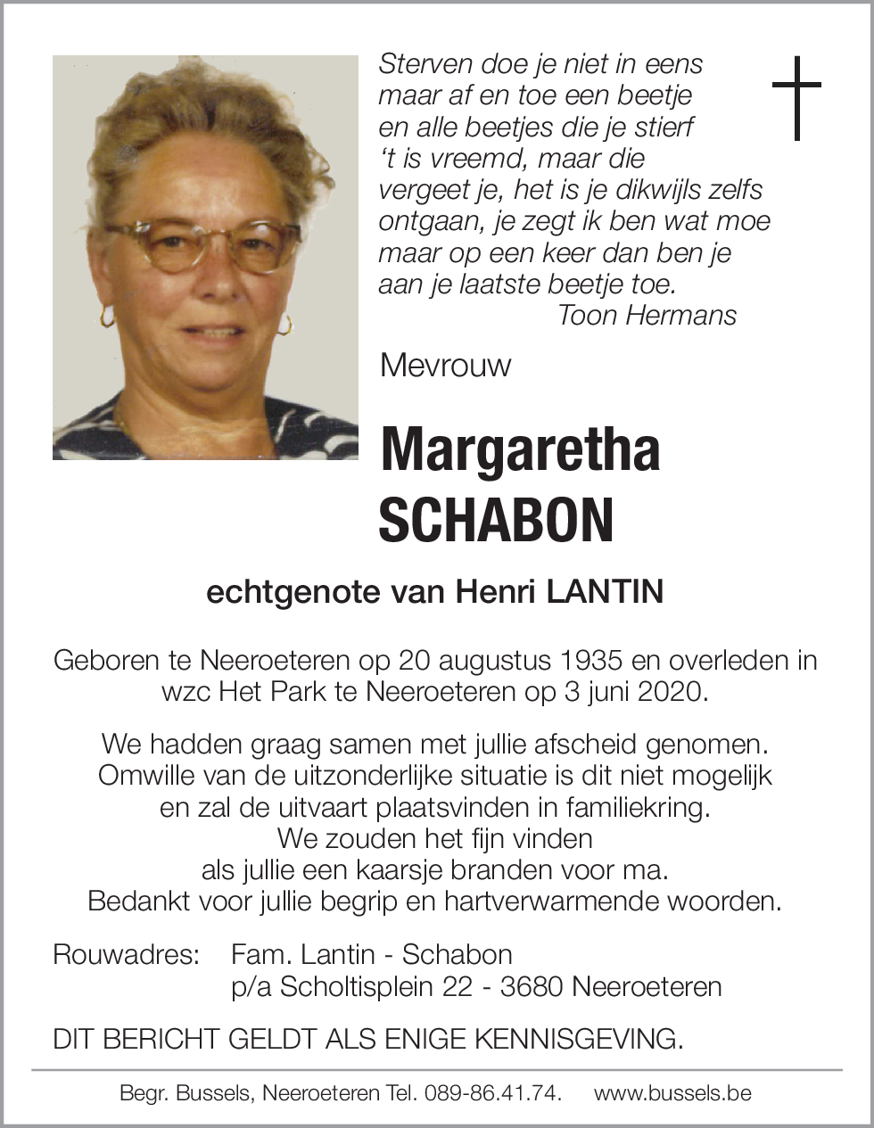 Margaretha SCHABON