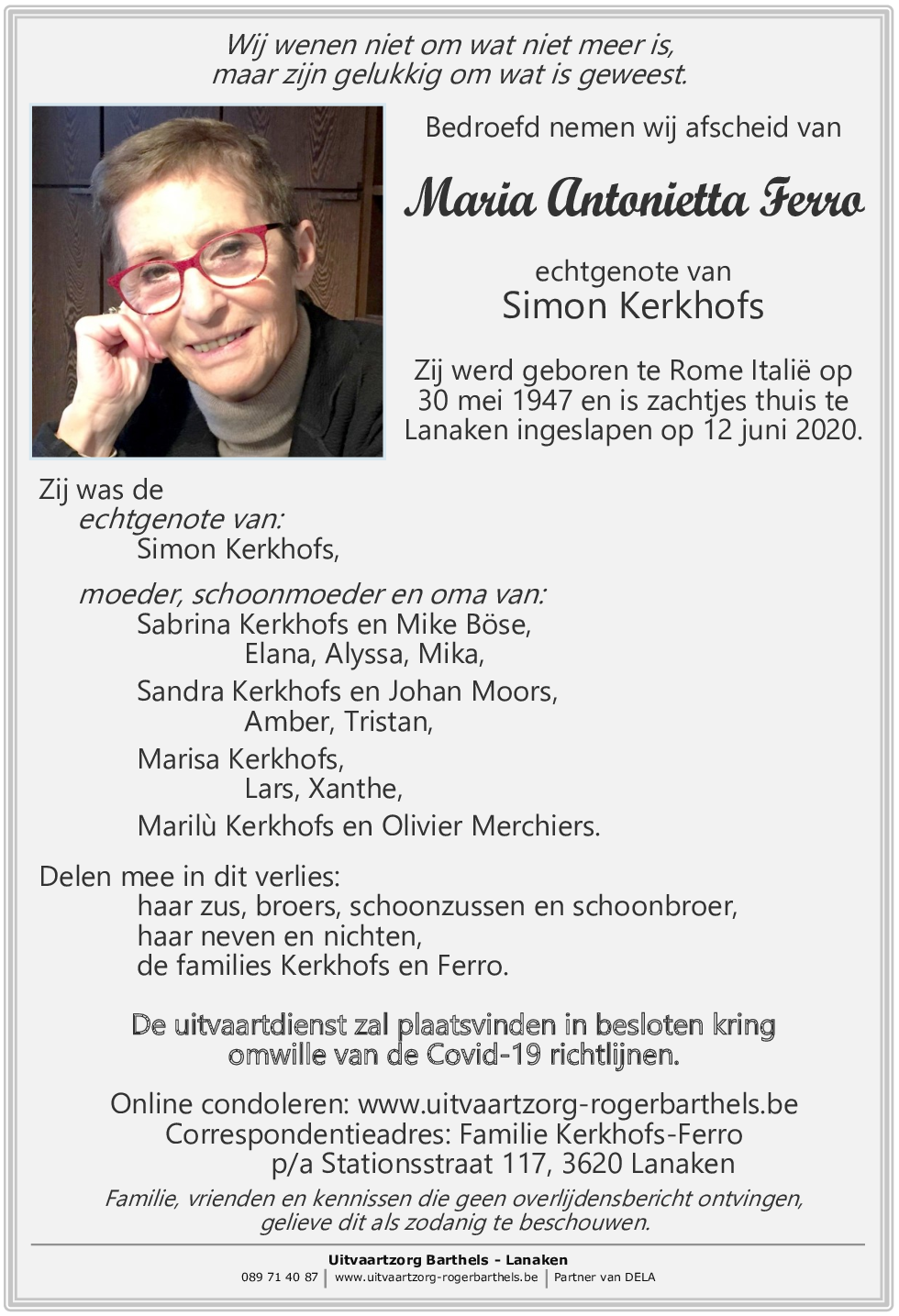 Maria Antonietta Ferro