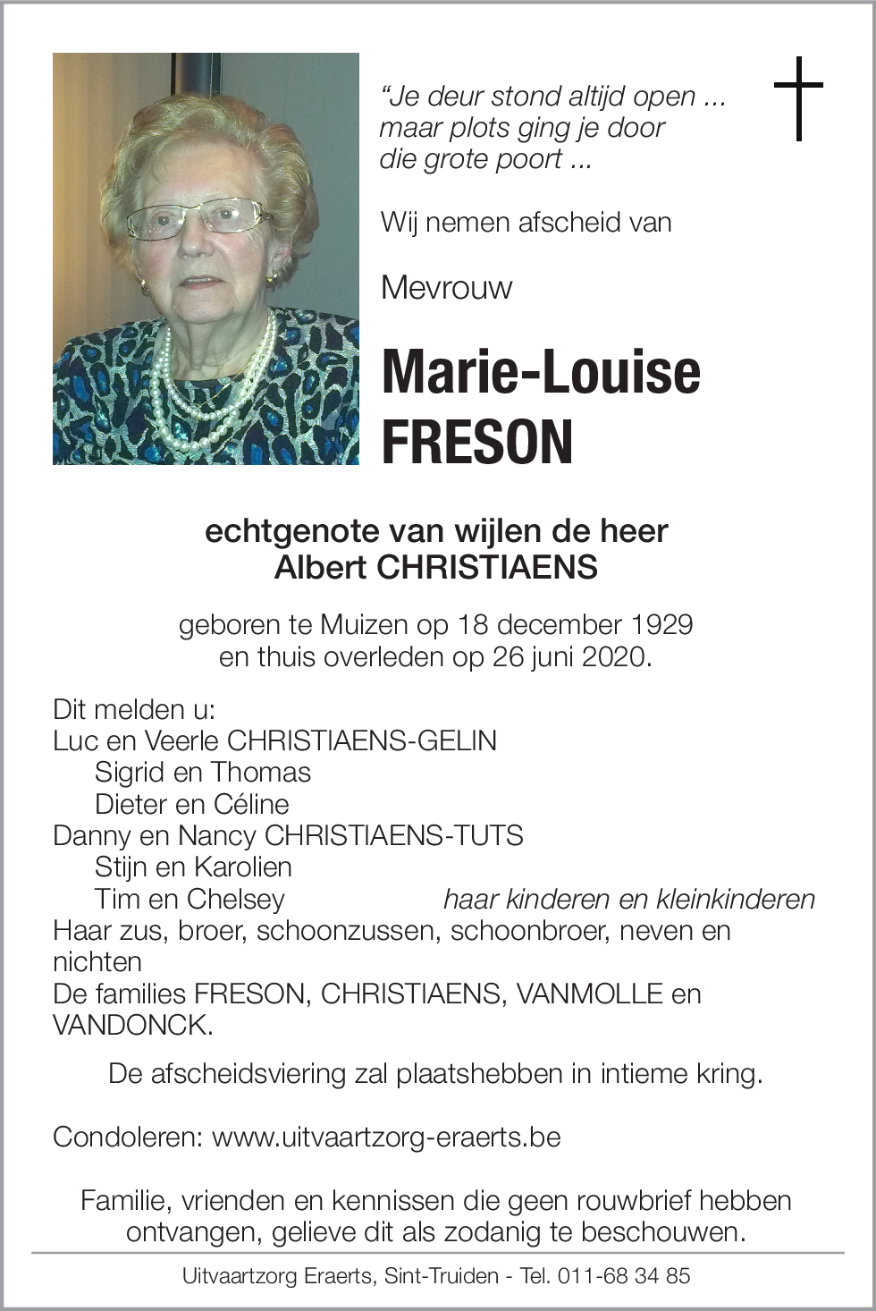 Marie-Louise Freson