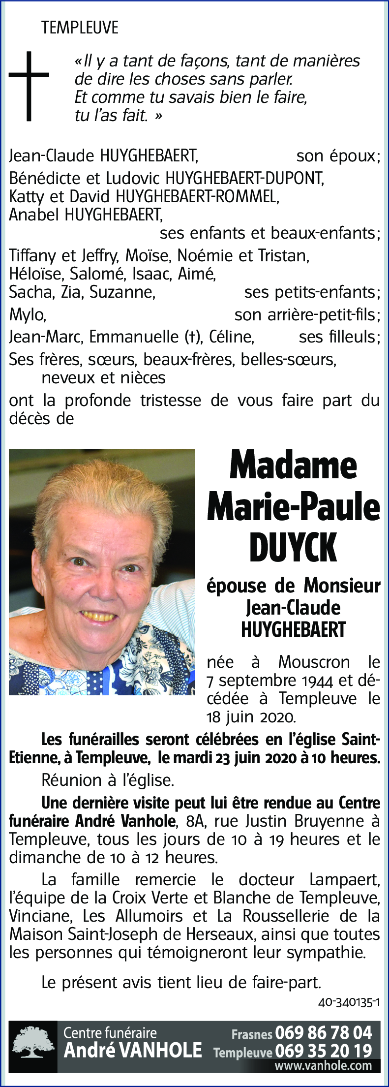 Marie-Paule DUYCK