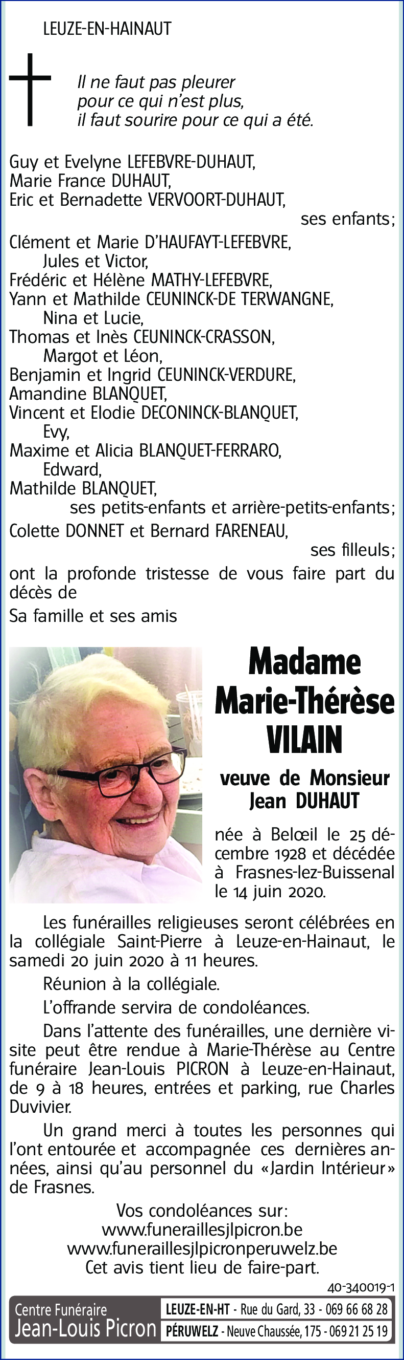 Marie-Thérèse VILAIN