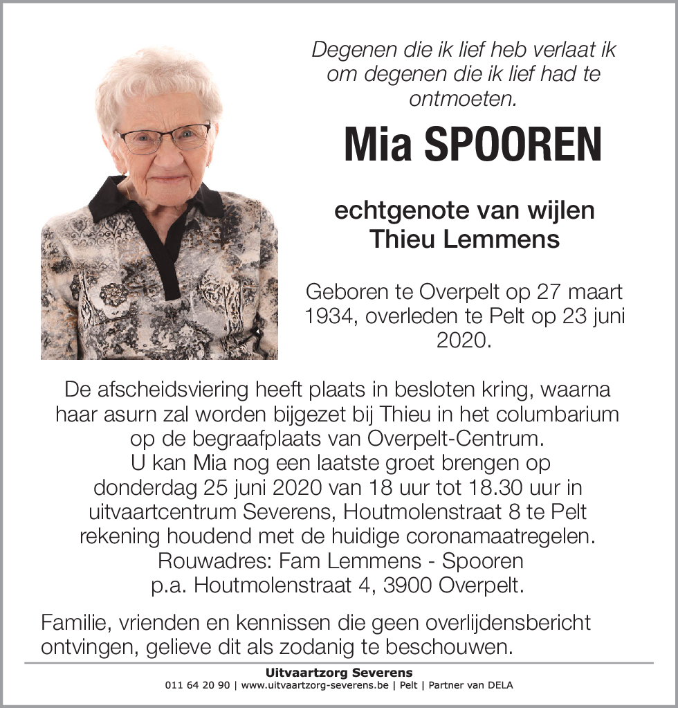 Mia Spooren
