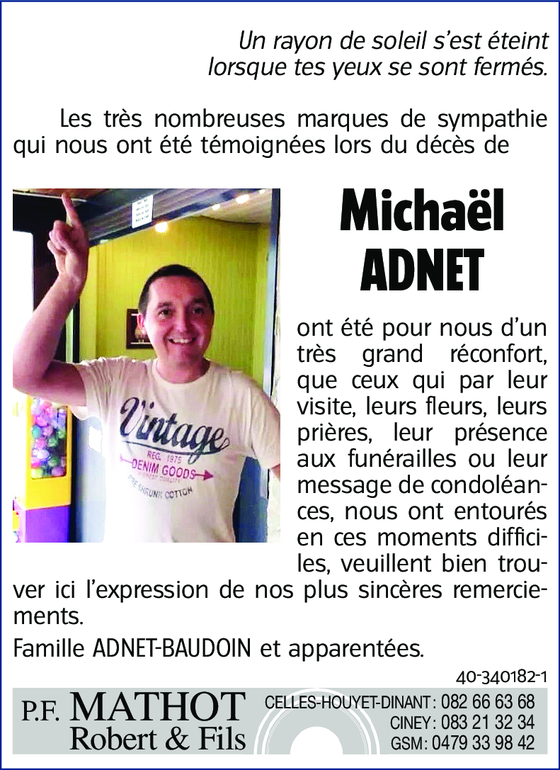 Michaël ADNET