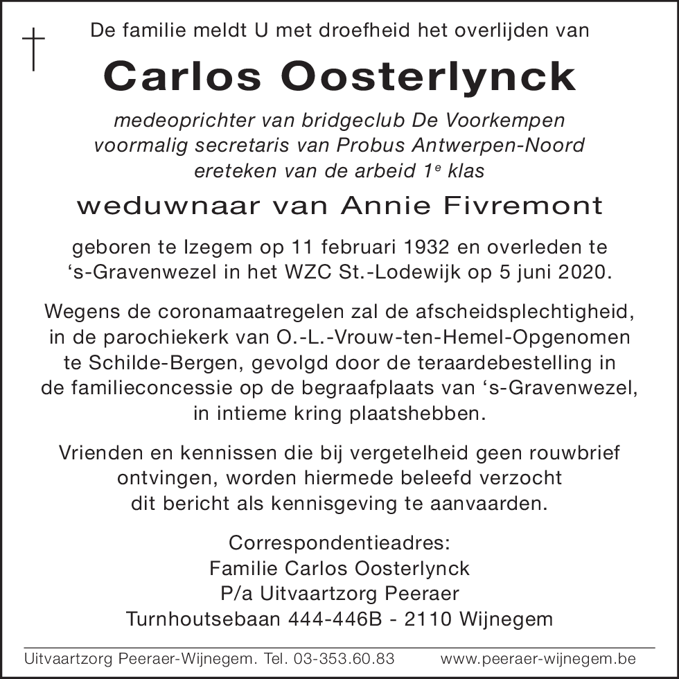 Oosterlynck Carlos