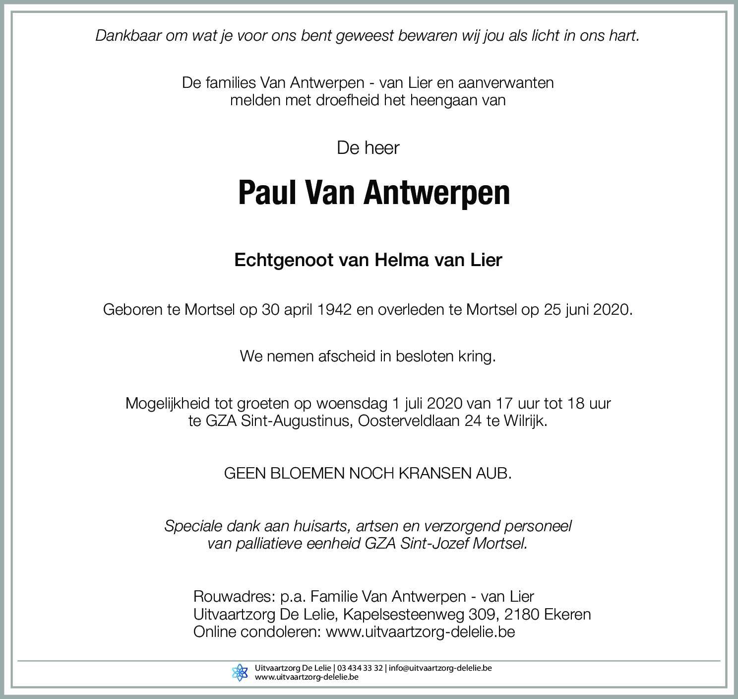 Paul Van Antwerpen