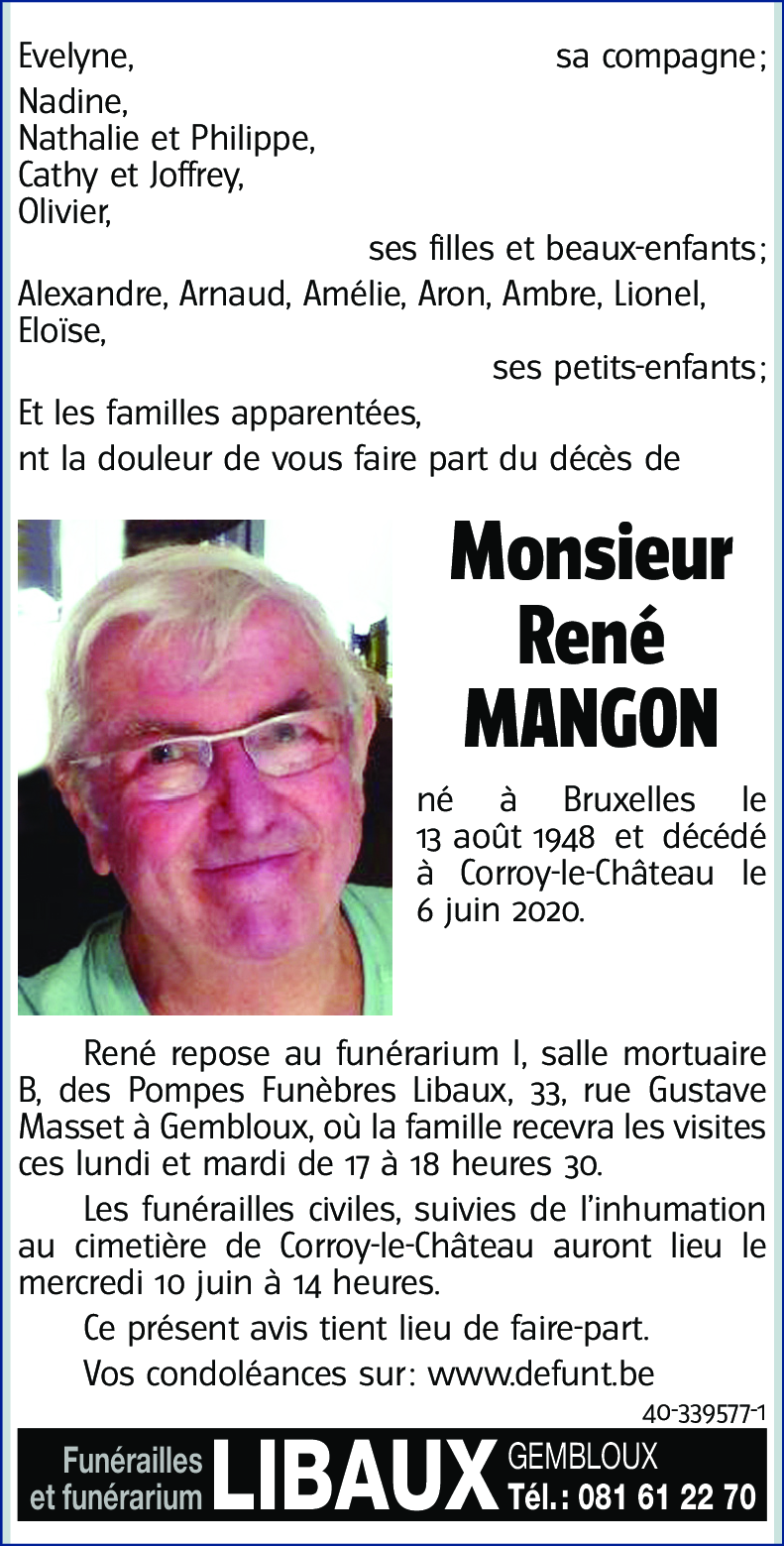 René MANGON