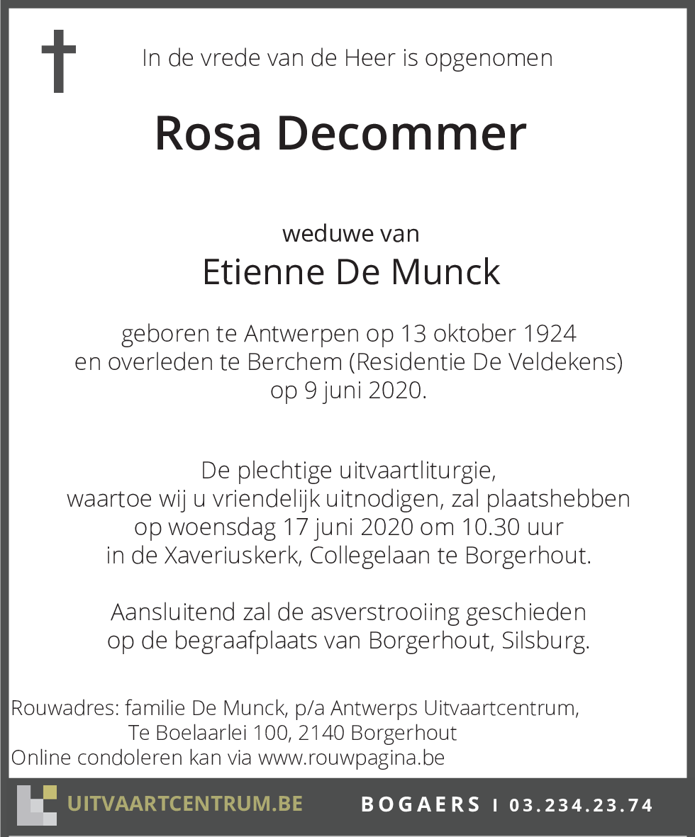 Rosa Decommer