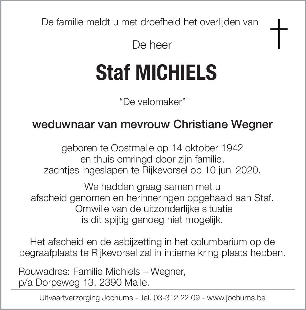 Staf Michiels