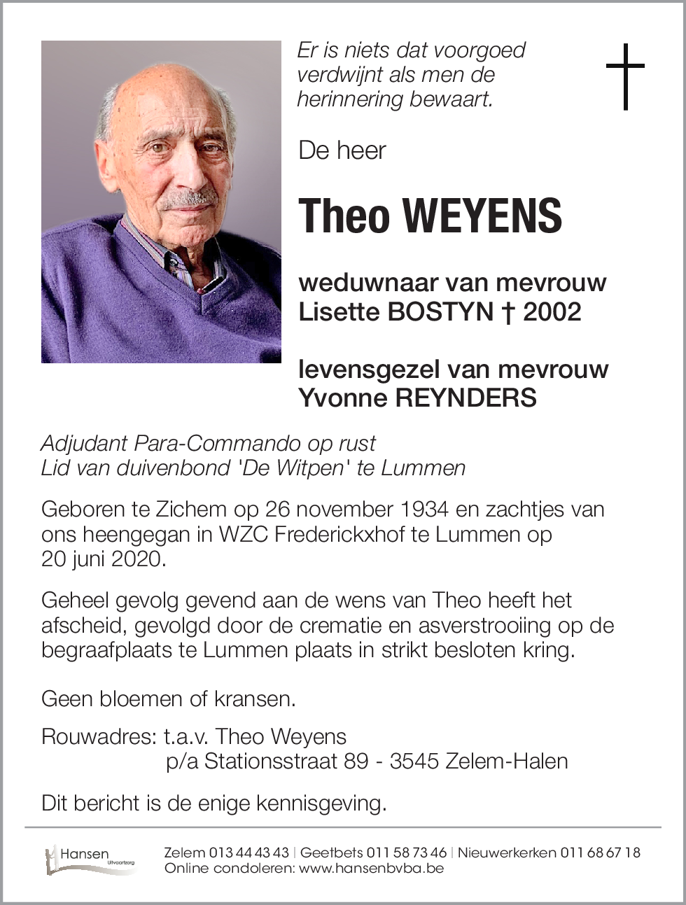 Theo WEYENS