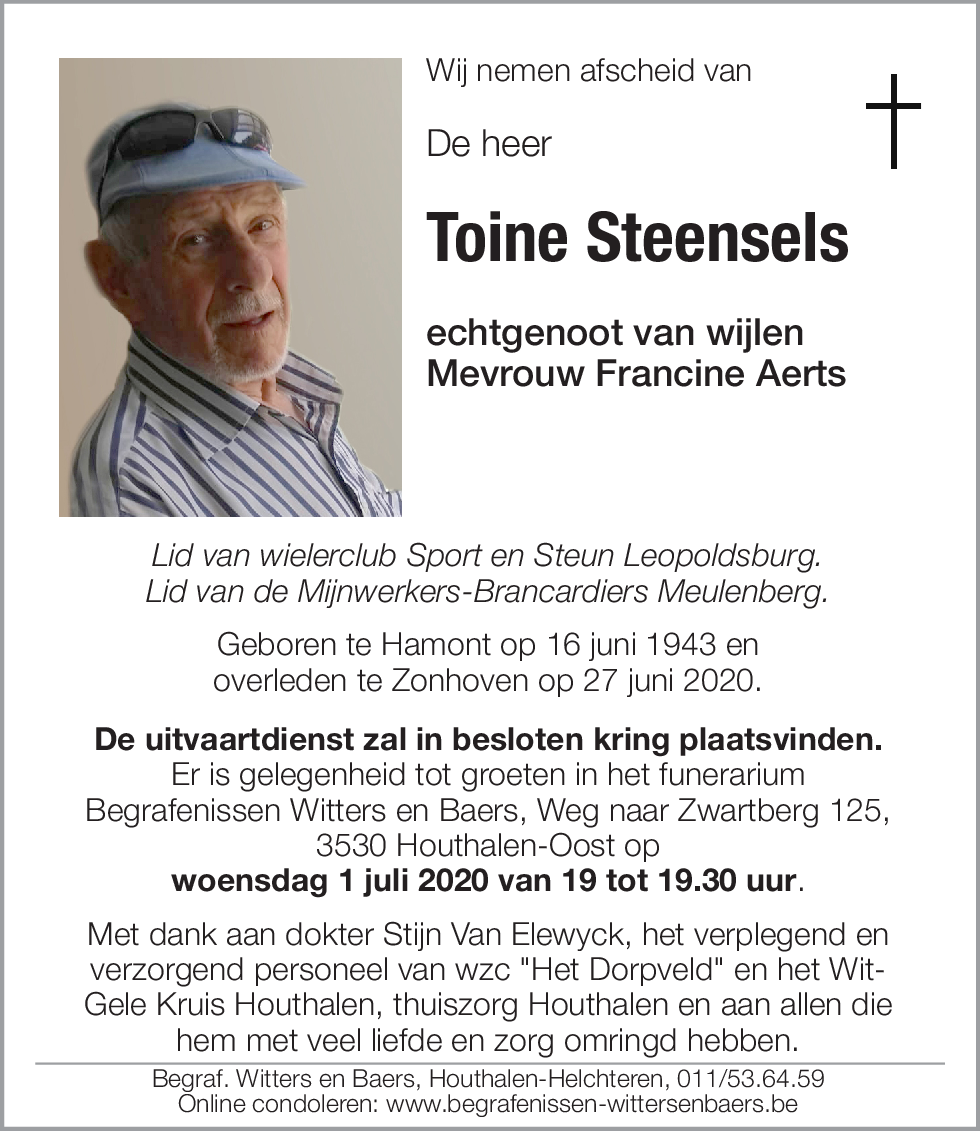 Toine Steensels