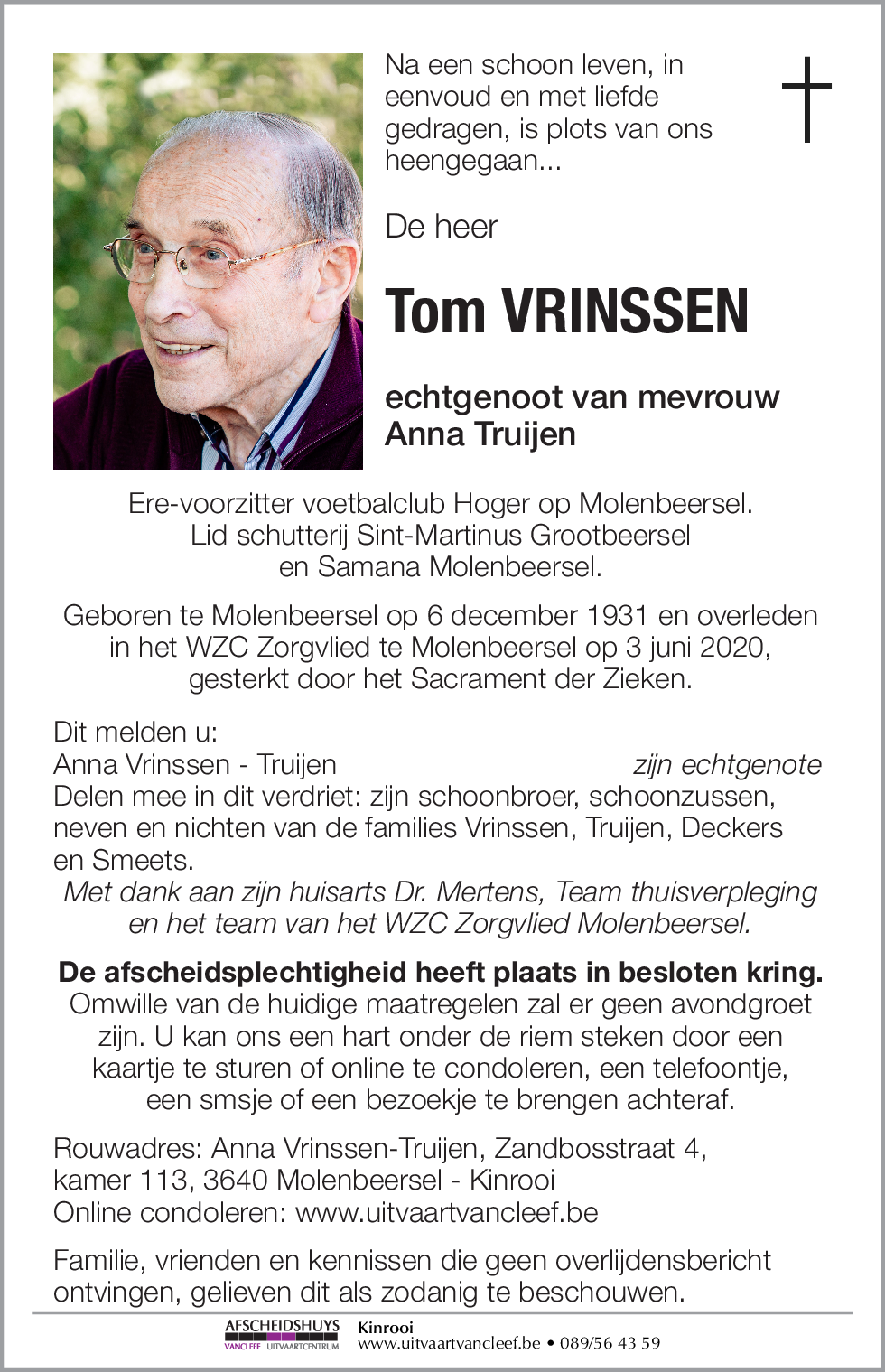 Tom Vrinssen