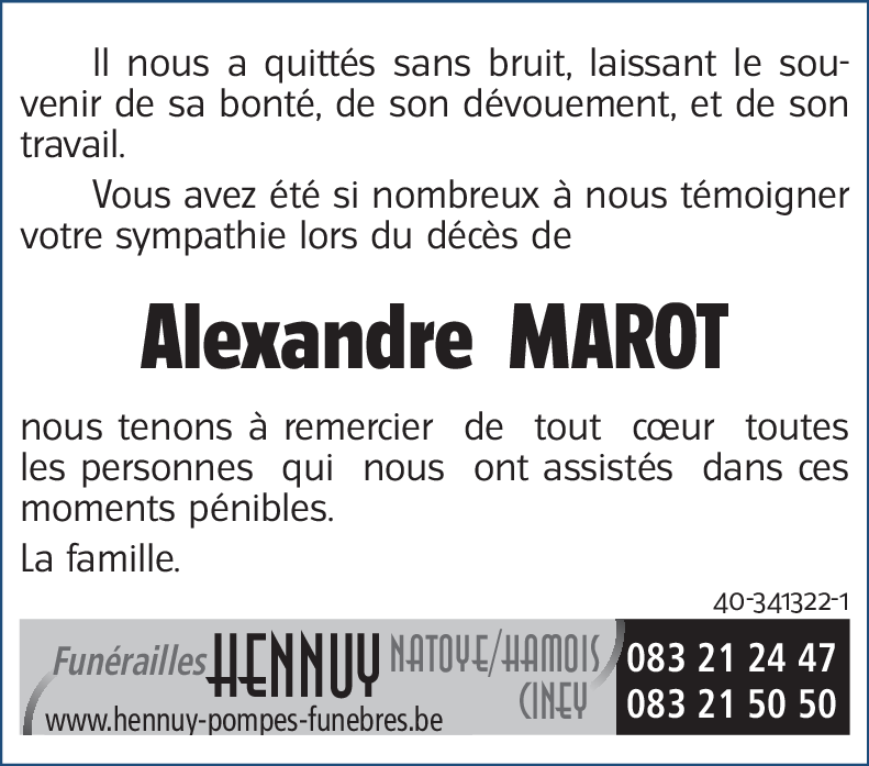 Alexandre MAROT