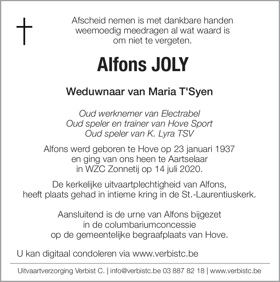 Alfons Joly
