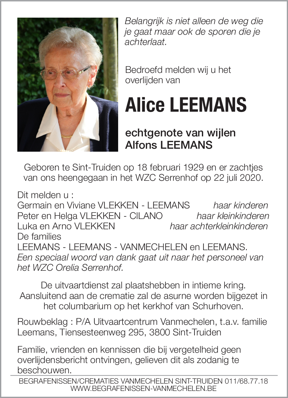 Alice Leemans