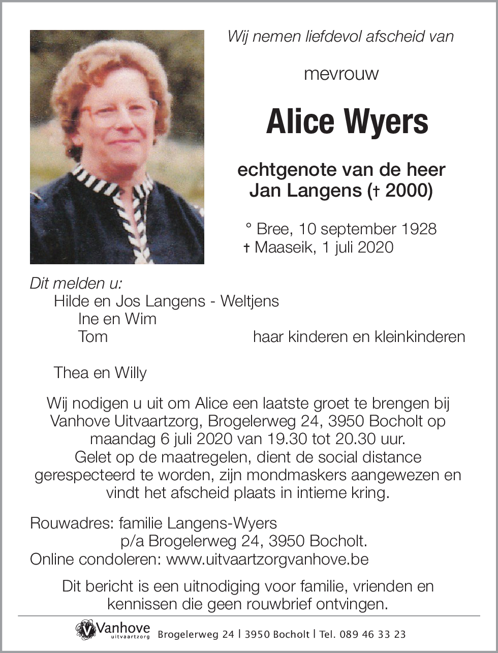Alice Wyers