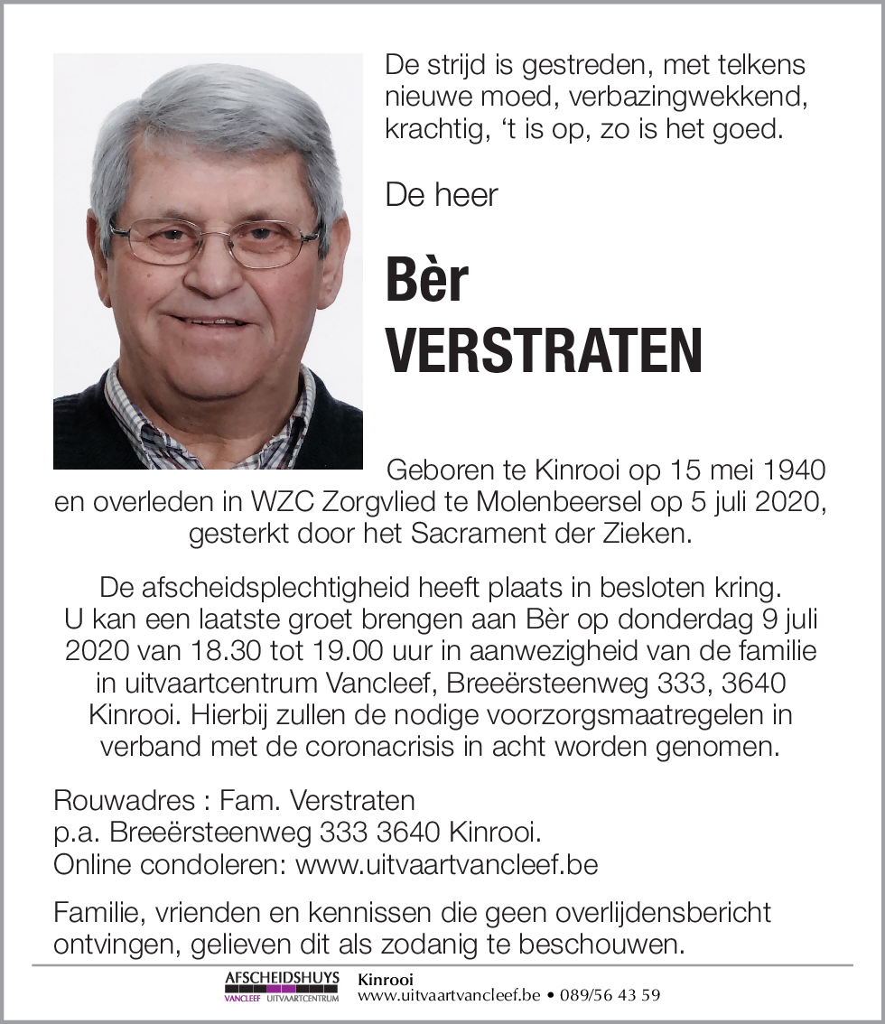Bèr Verstraten