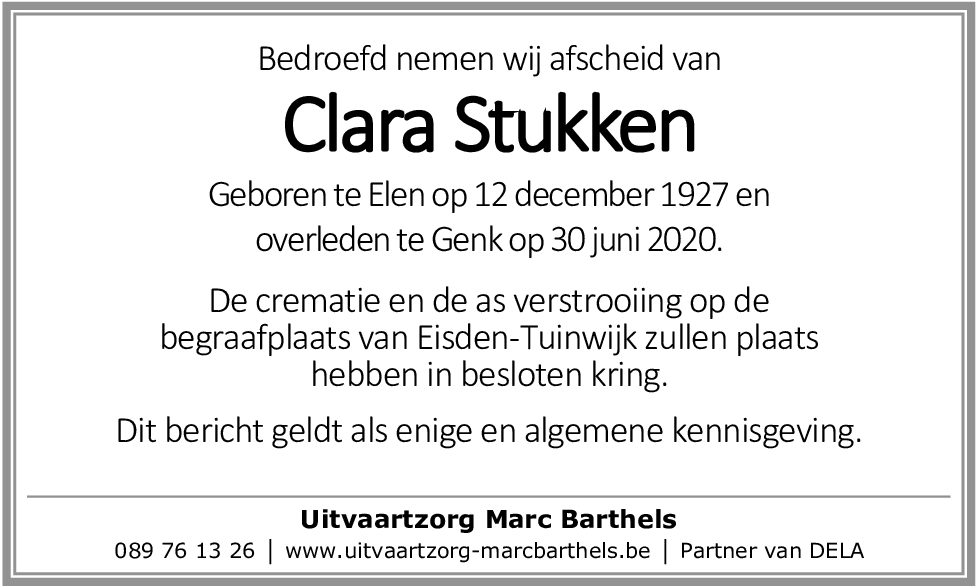 Clara Stukken