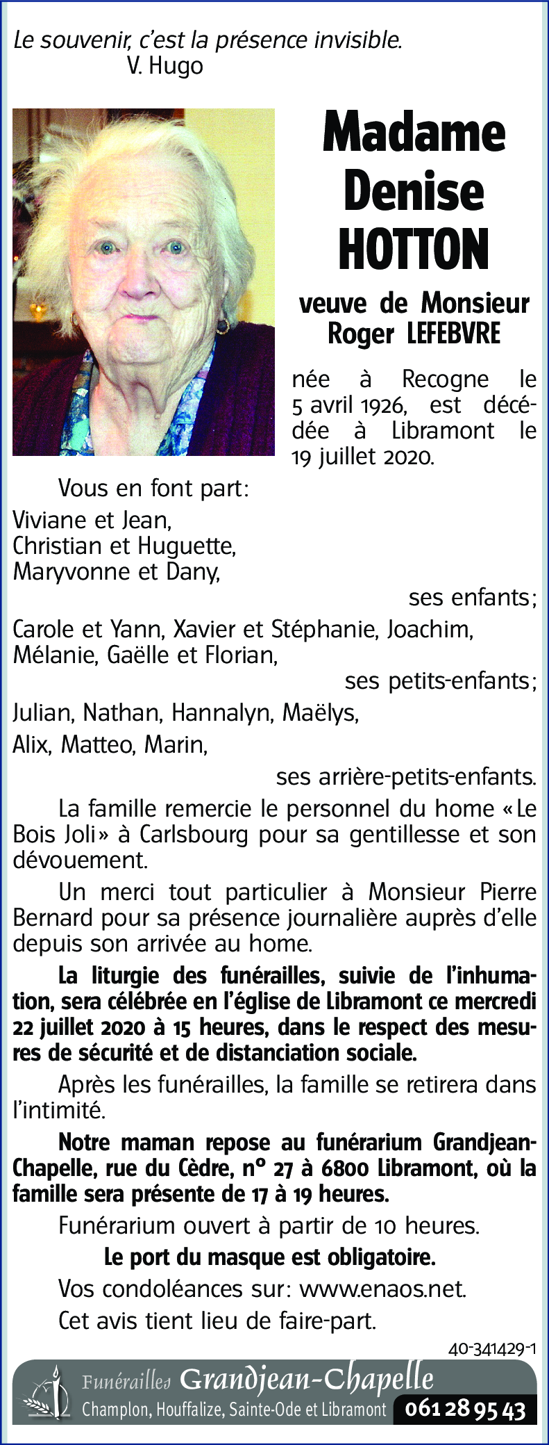 Denise HOTTON