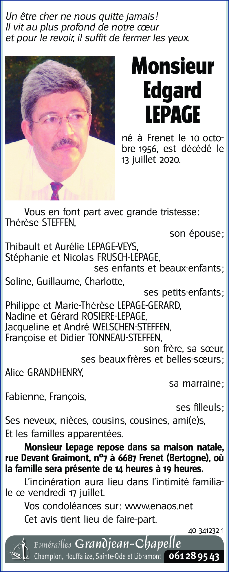 Edgard LEPAGE