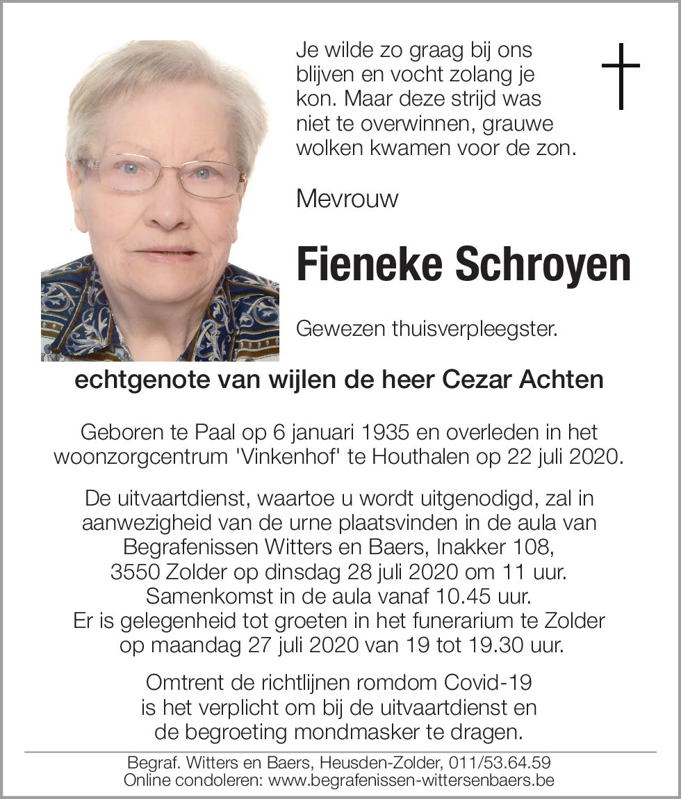 Fieneke Schroyen
