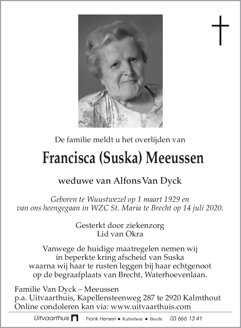 Francisca (Suska) Meeussen