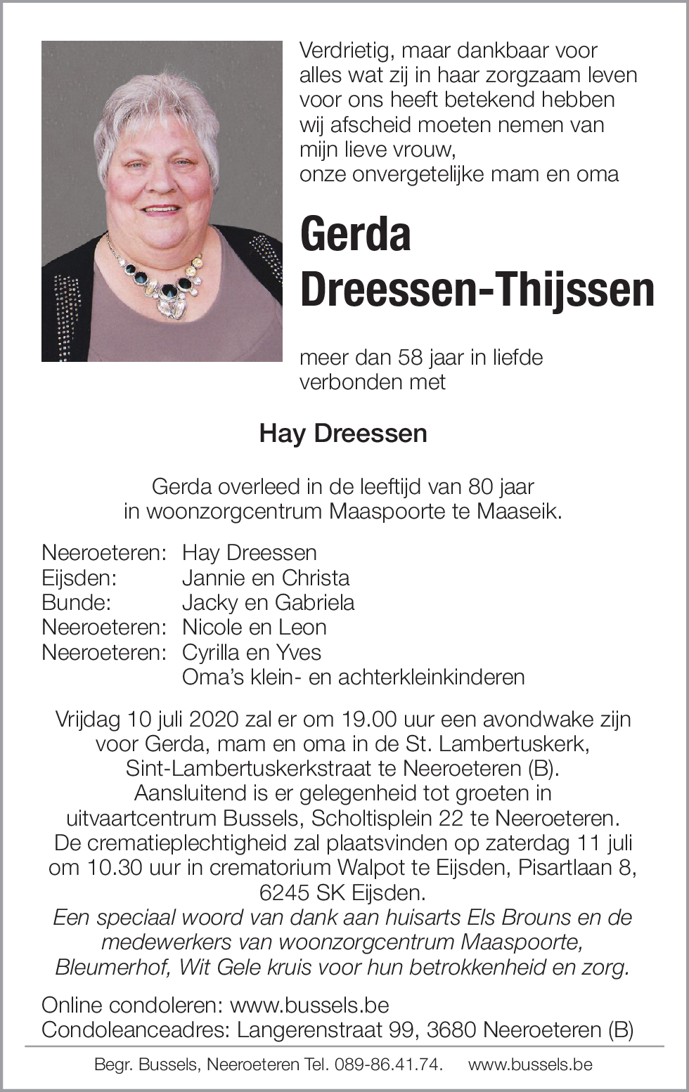 Gerda Dreessen - Thijssen
