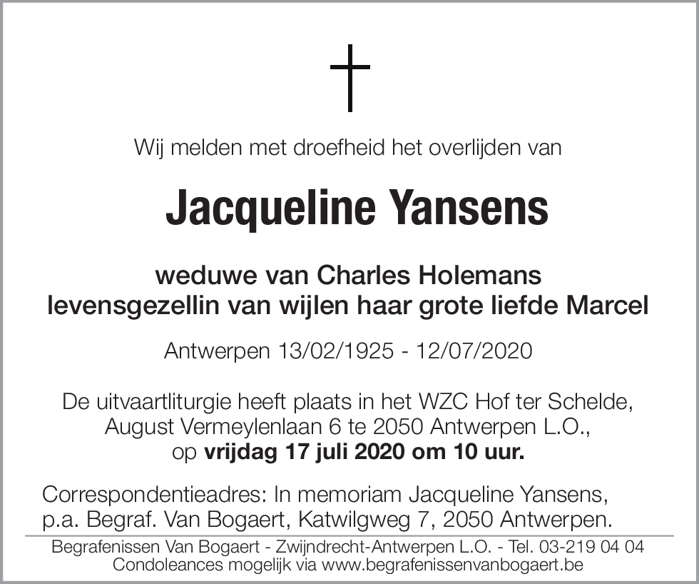Jacqueline Yansens
