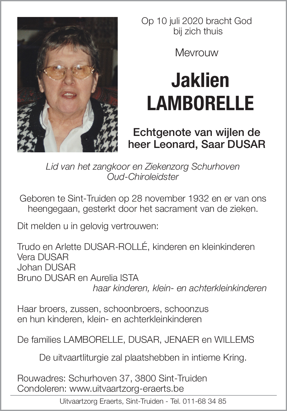 Jaklien Lamborelle