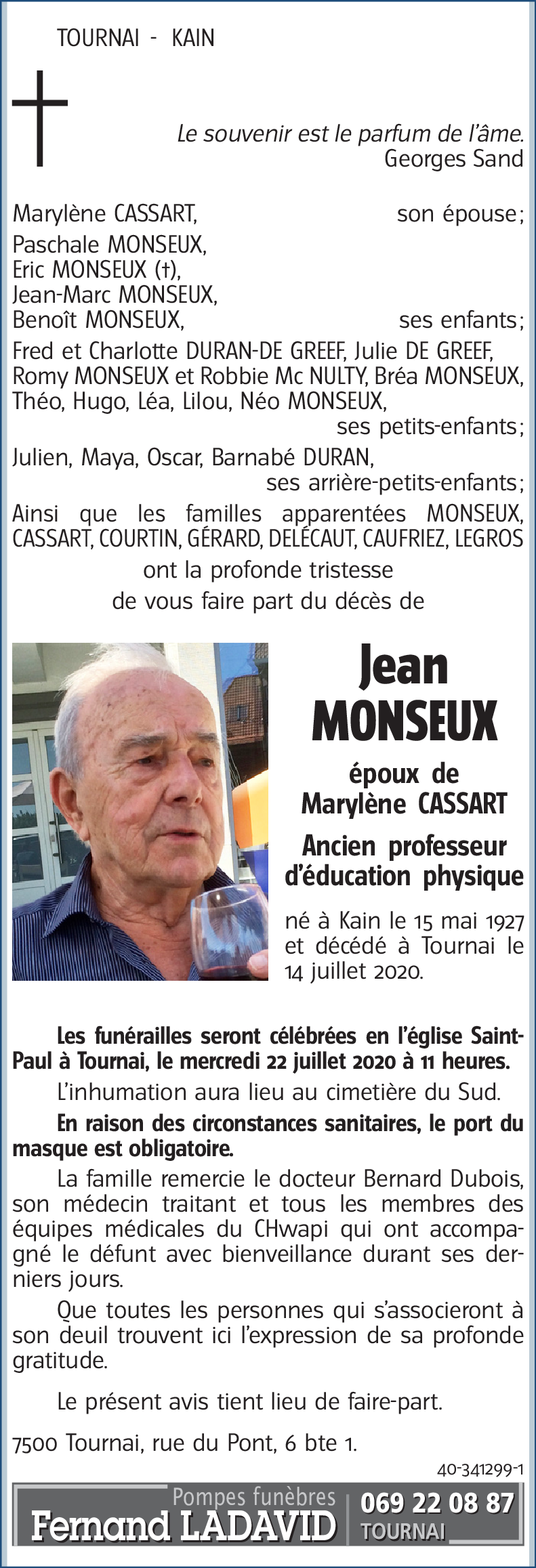 Jean MONSEUX
