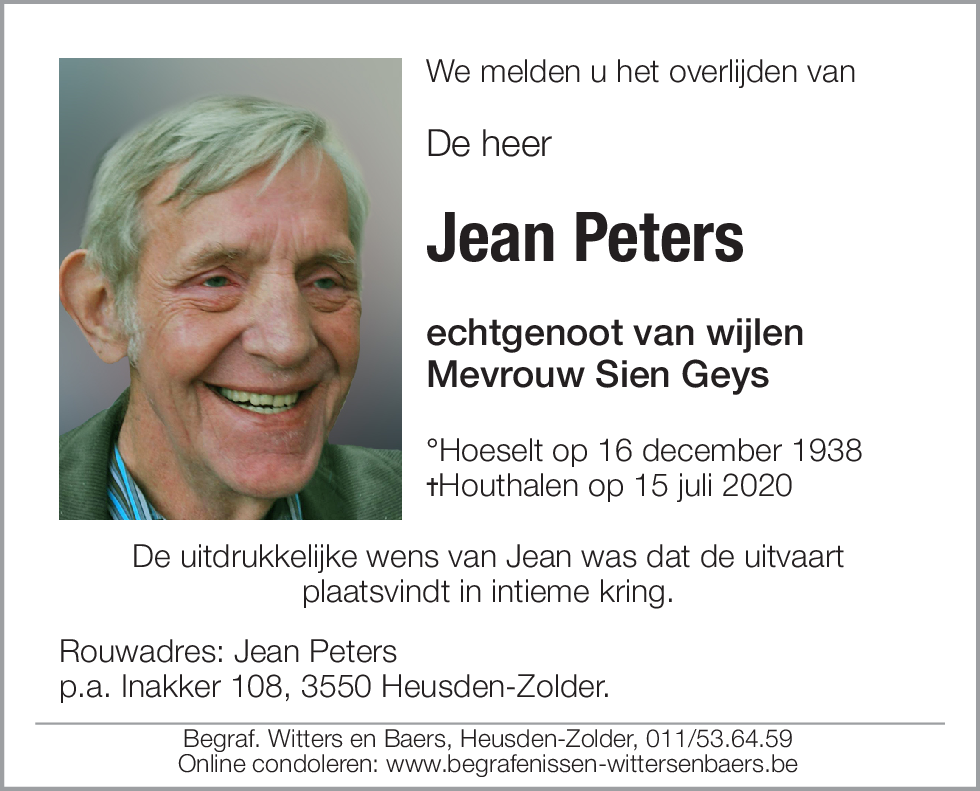 Jean Peters