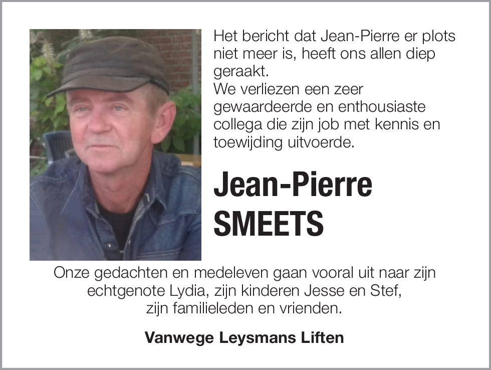 Jean-Pierre SMEETS