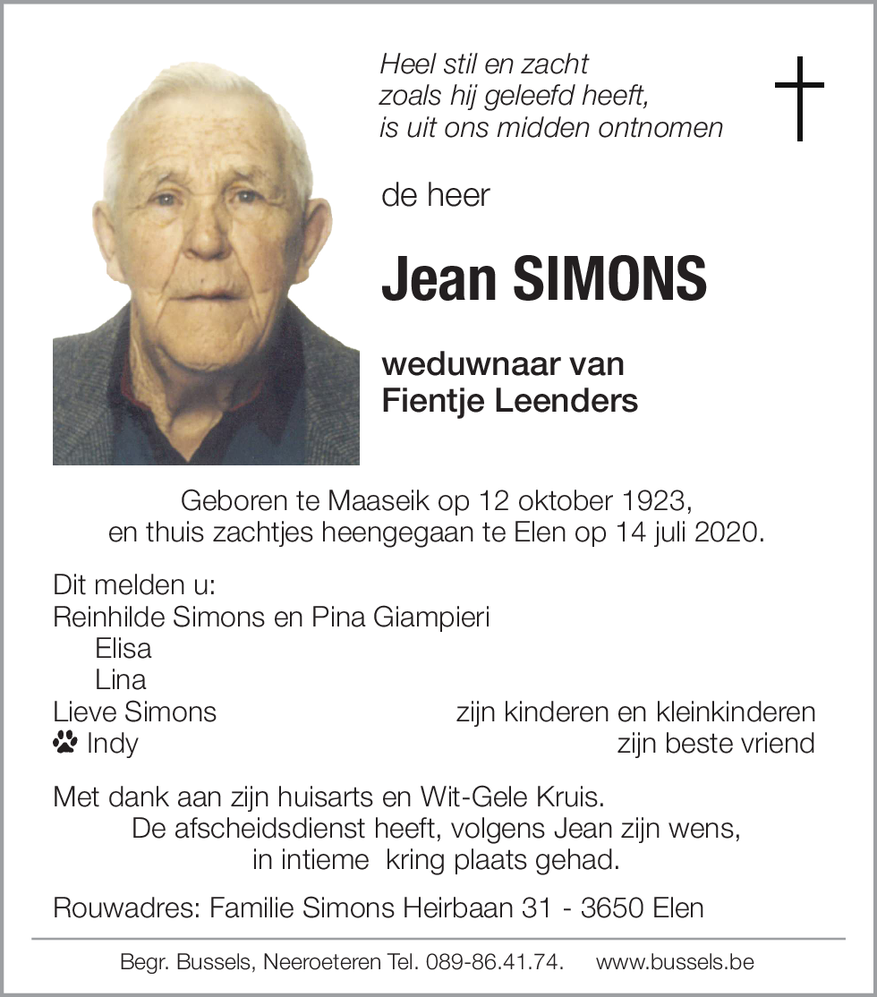 Jean Simons