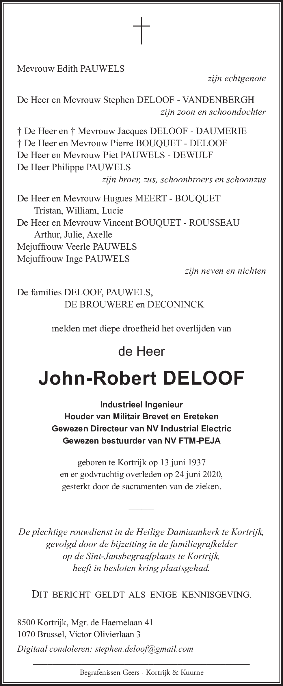 John-Robert DELOOF
