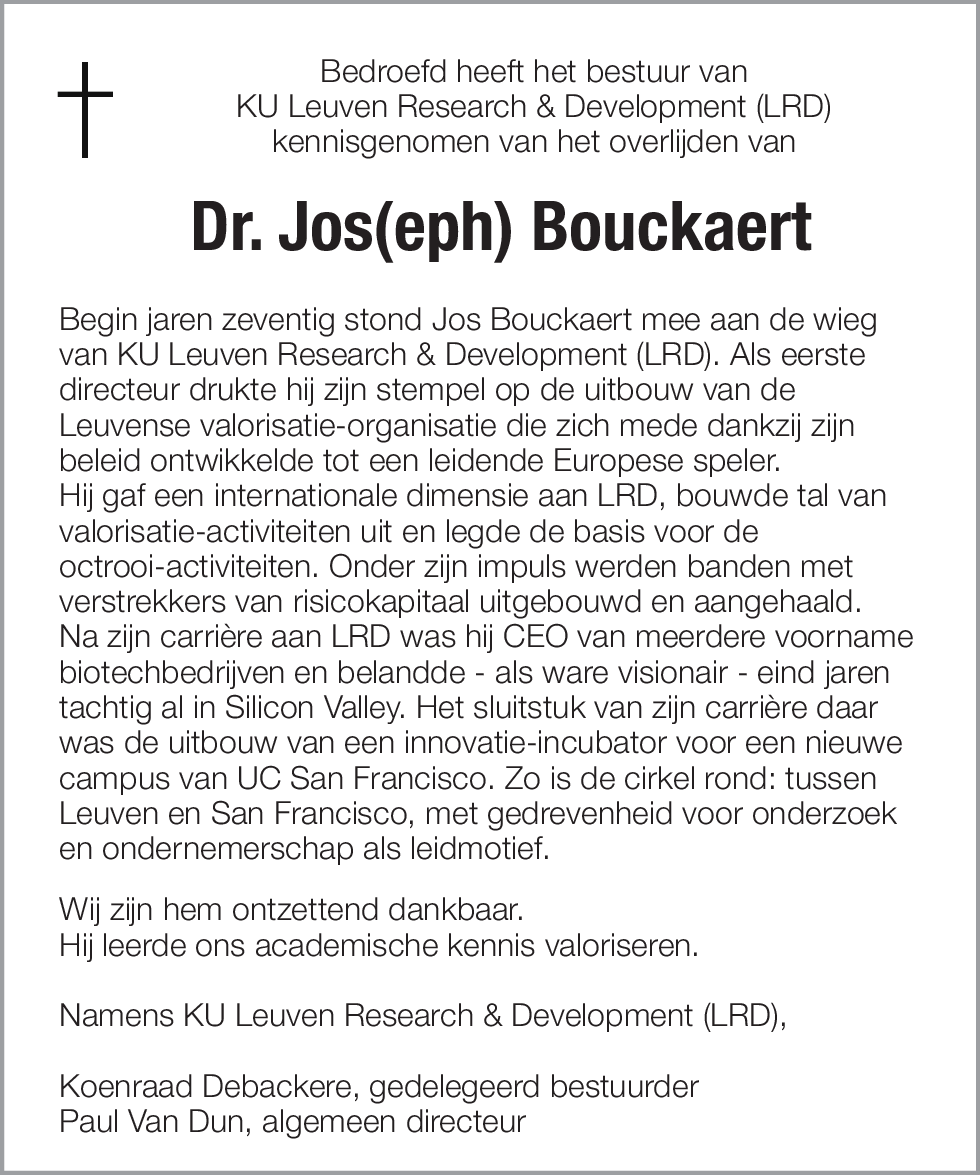 Joseph Bouckaert