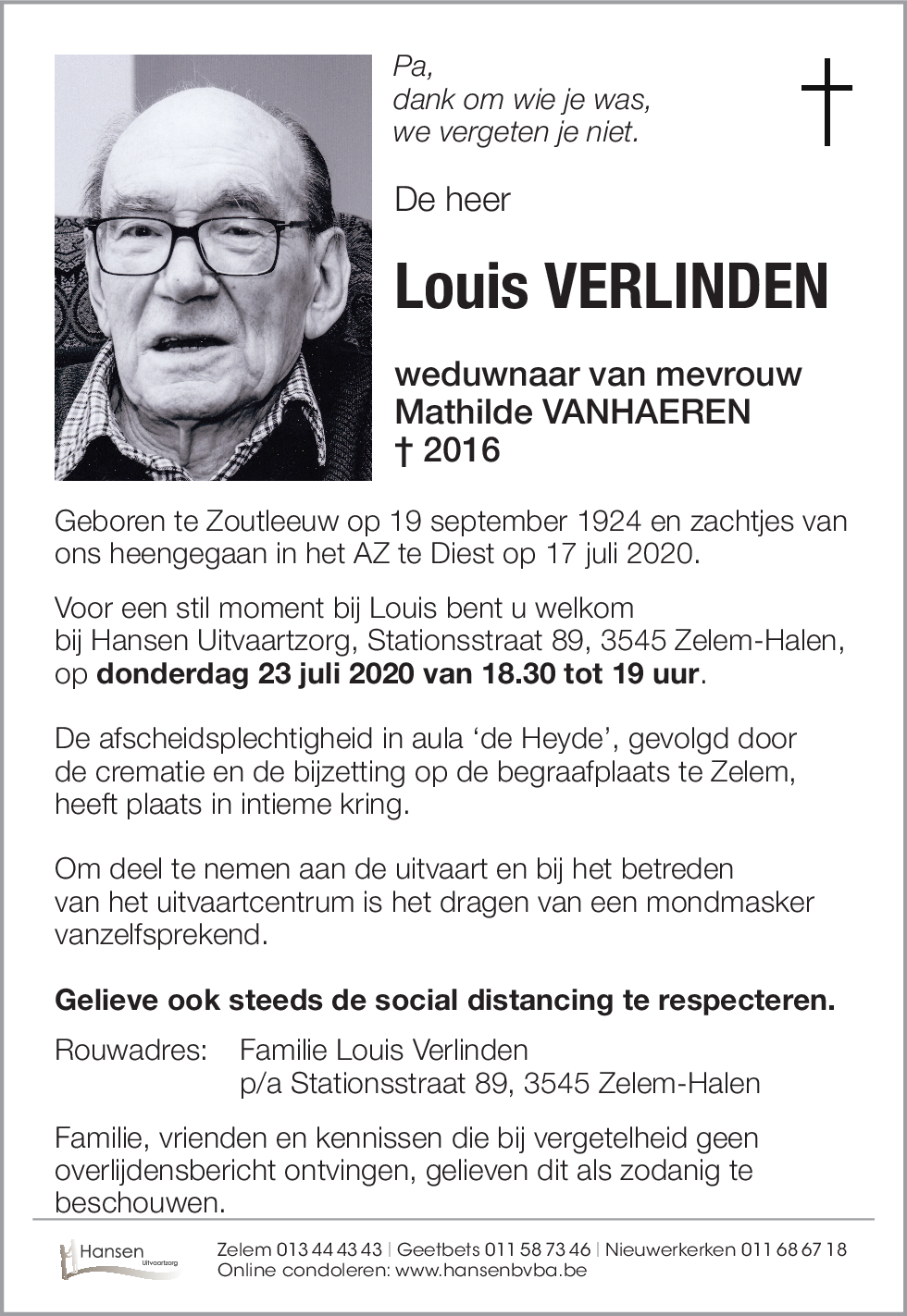 Louis VERLINDEN