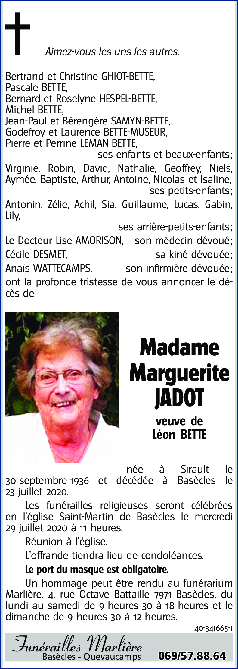 Marguerite Jadot