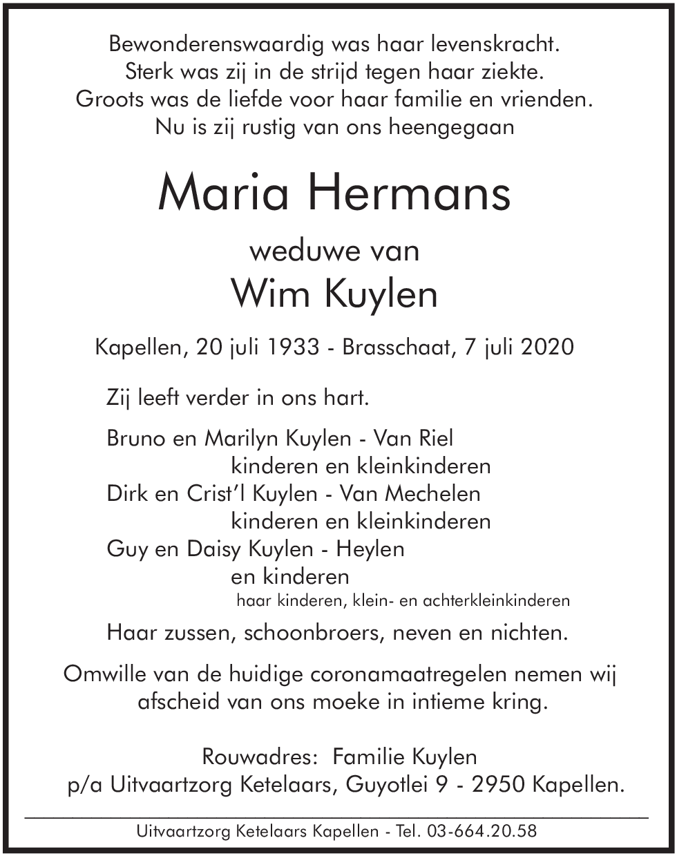 Maria Hermans