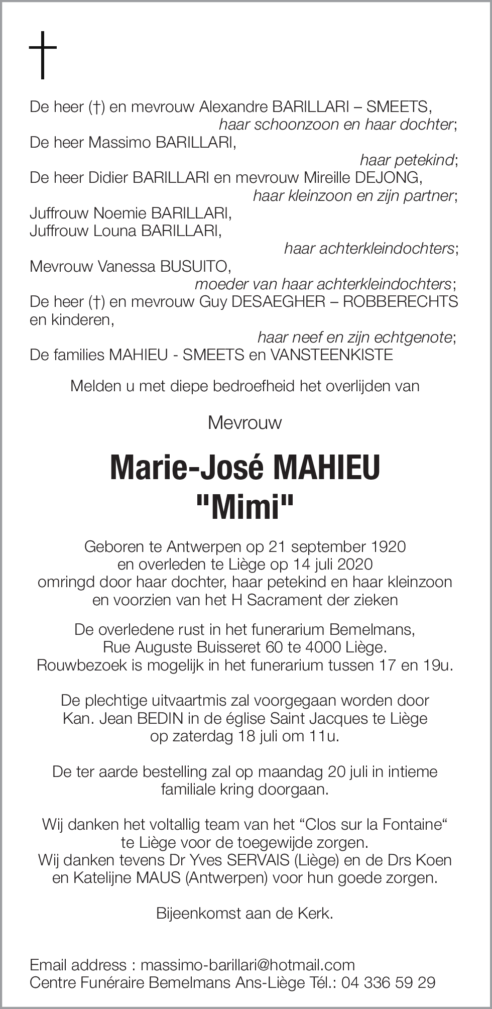Marie-José Mahieu