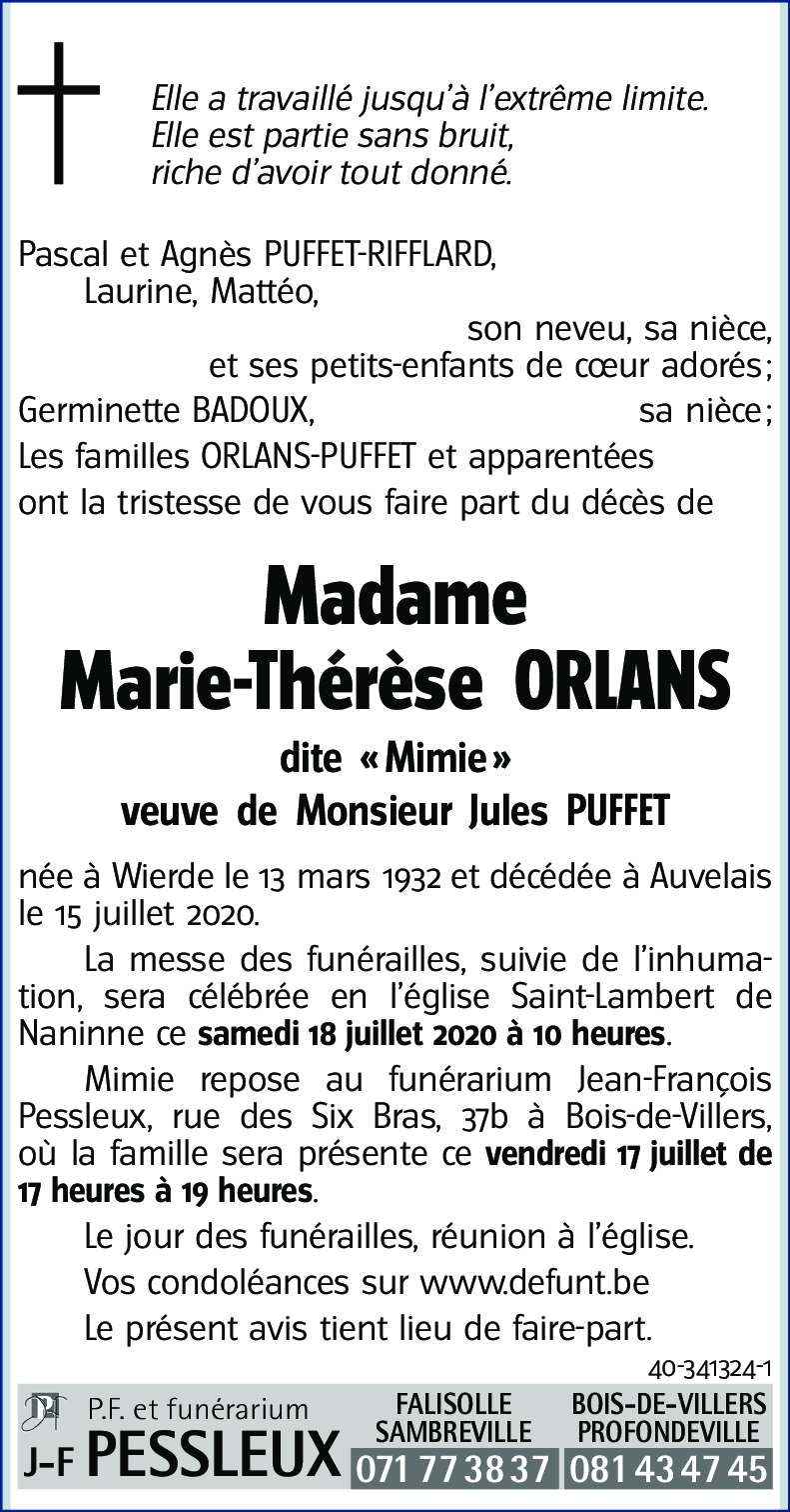 Marie-Thérèse ORLANS