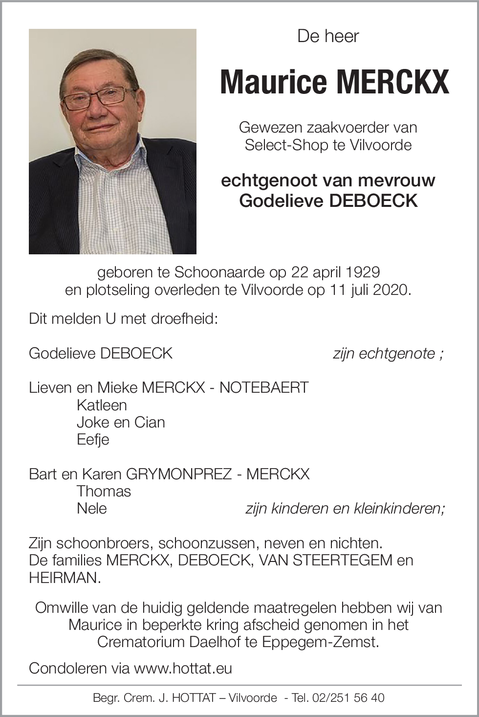 Maurice MERCKX