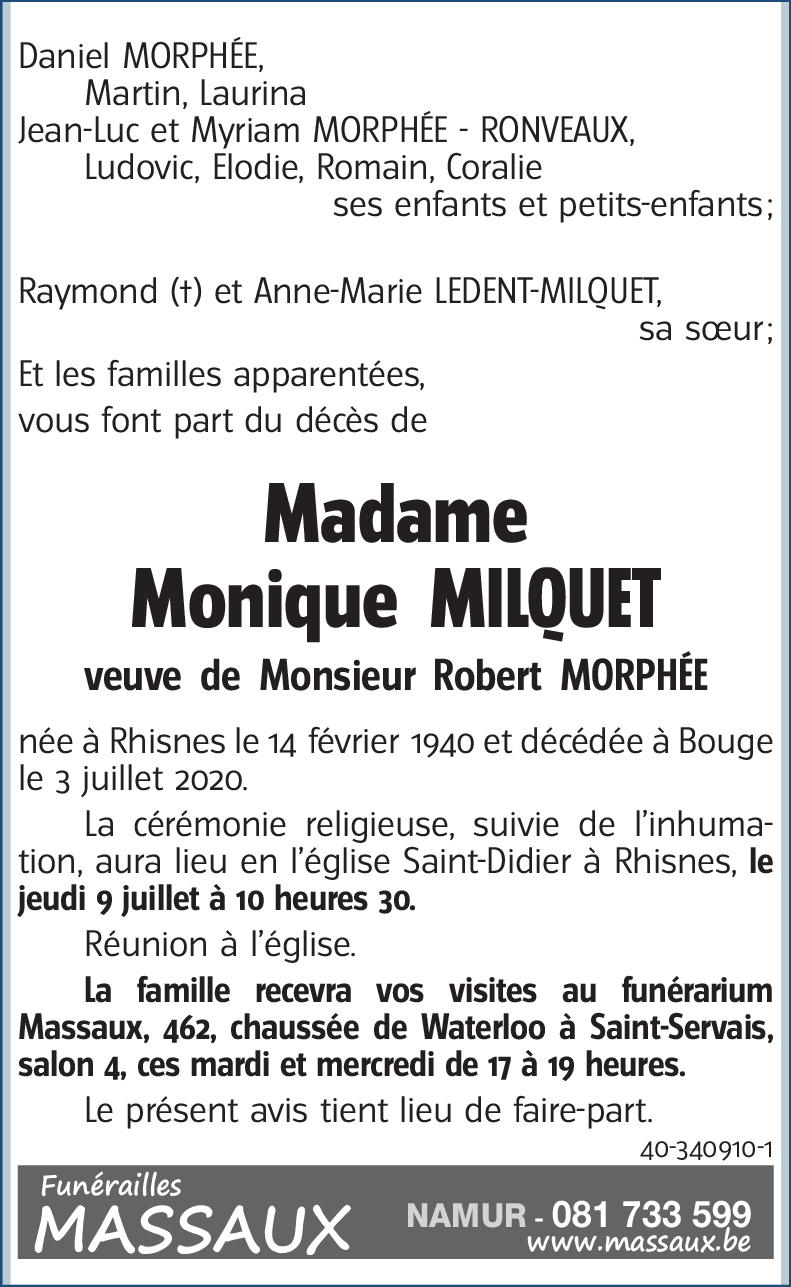 Monique MILQUET