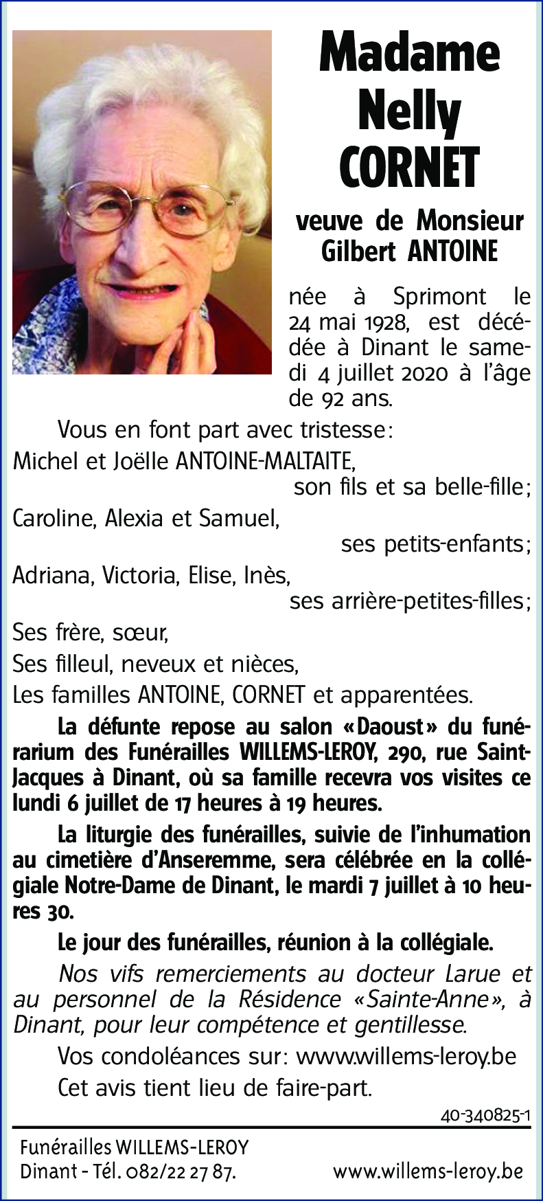 Nelly CORNET
