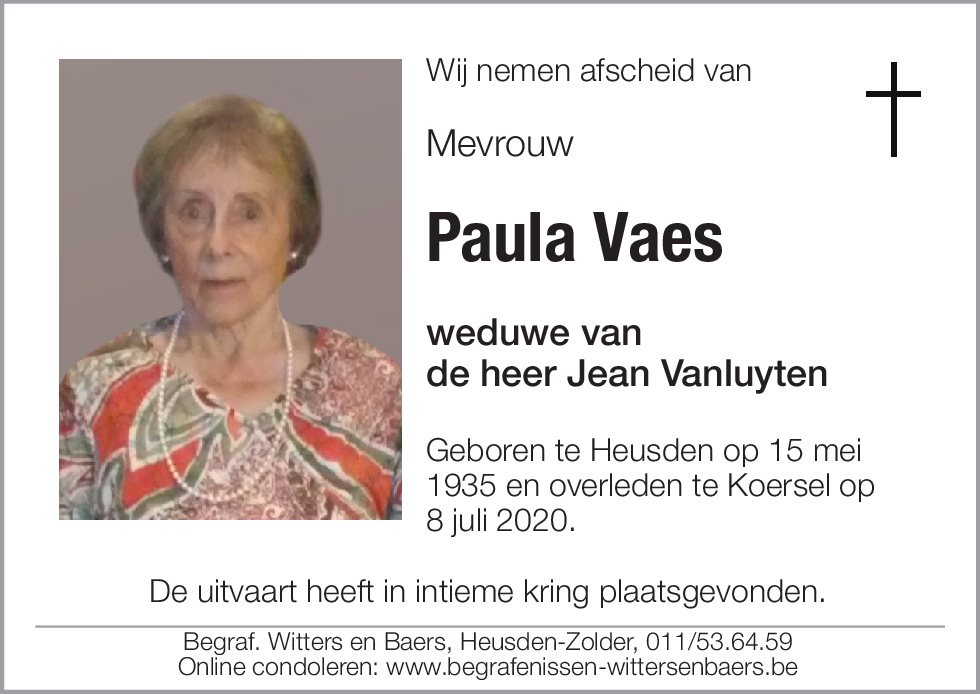 Paula Vaes