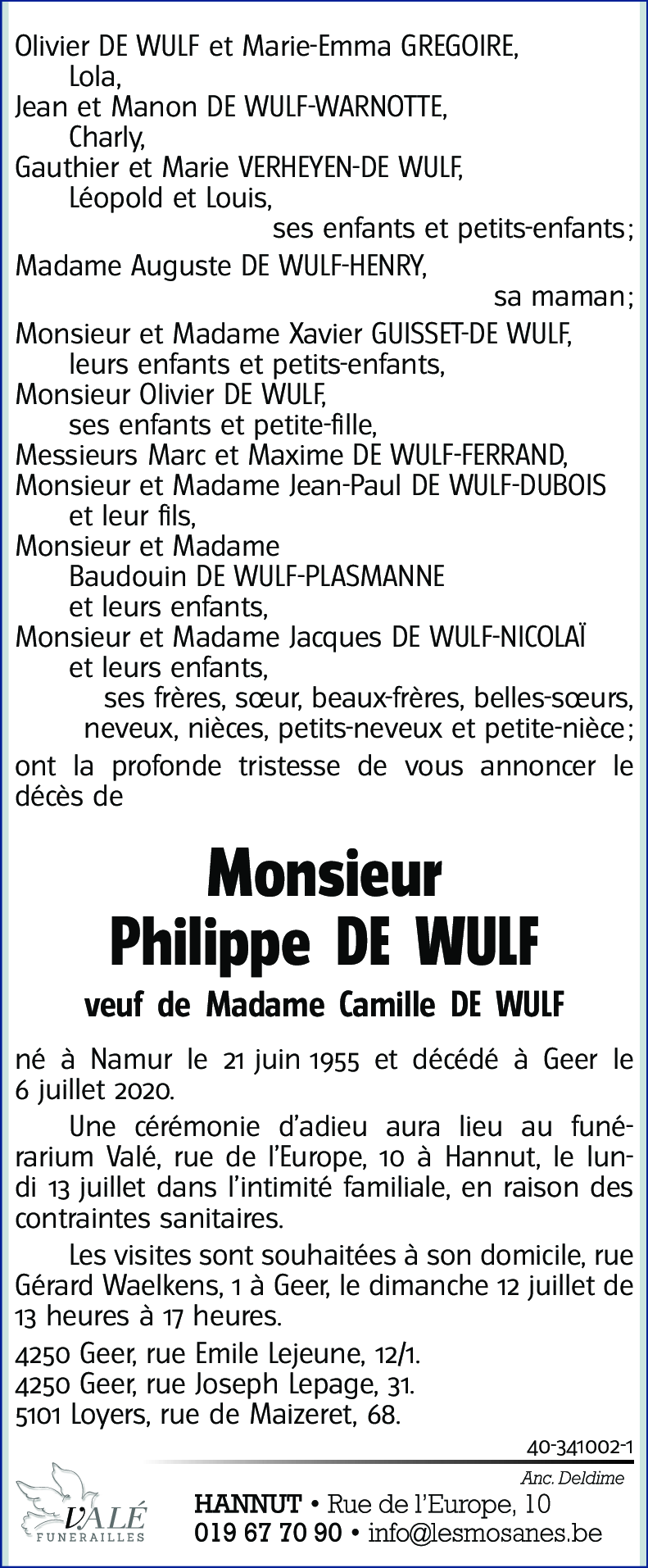 Philippe DE WULF
