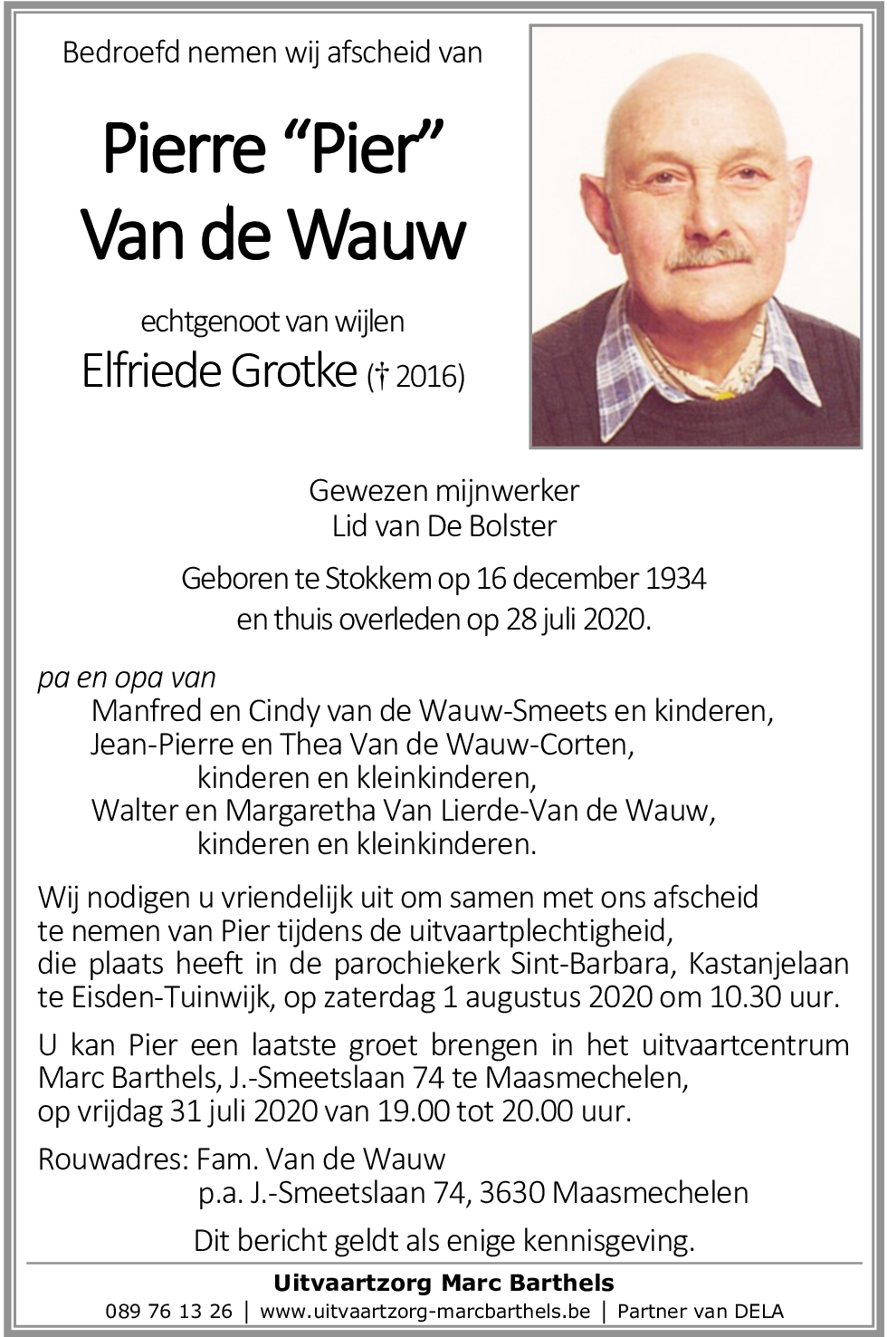 Pierre Van de Wauw