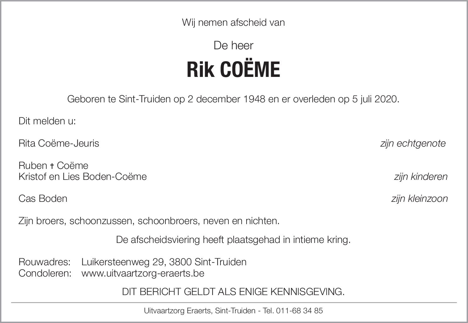 Rik Coëme