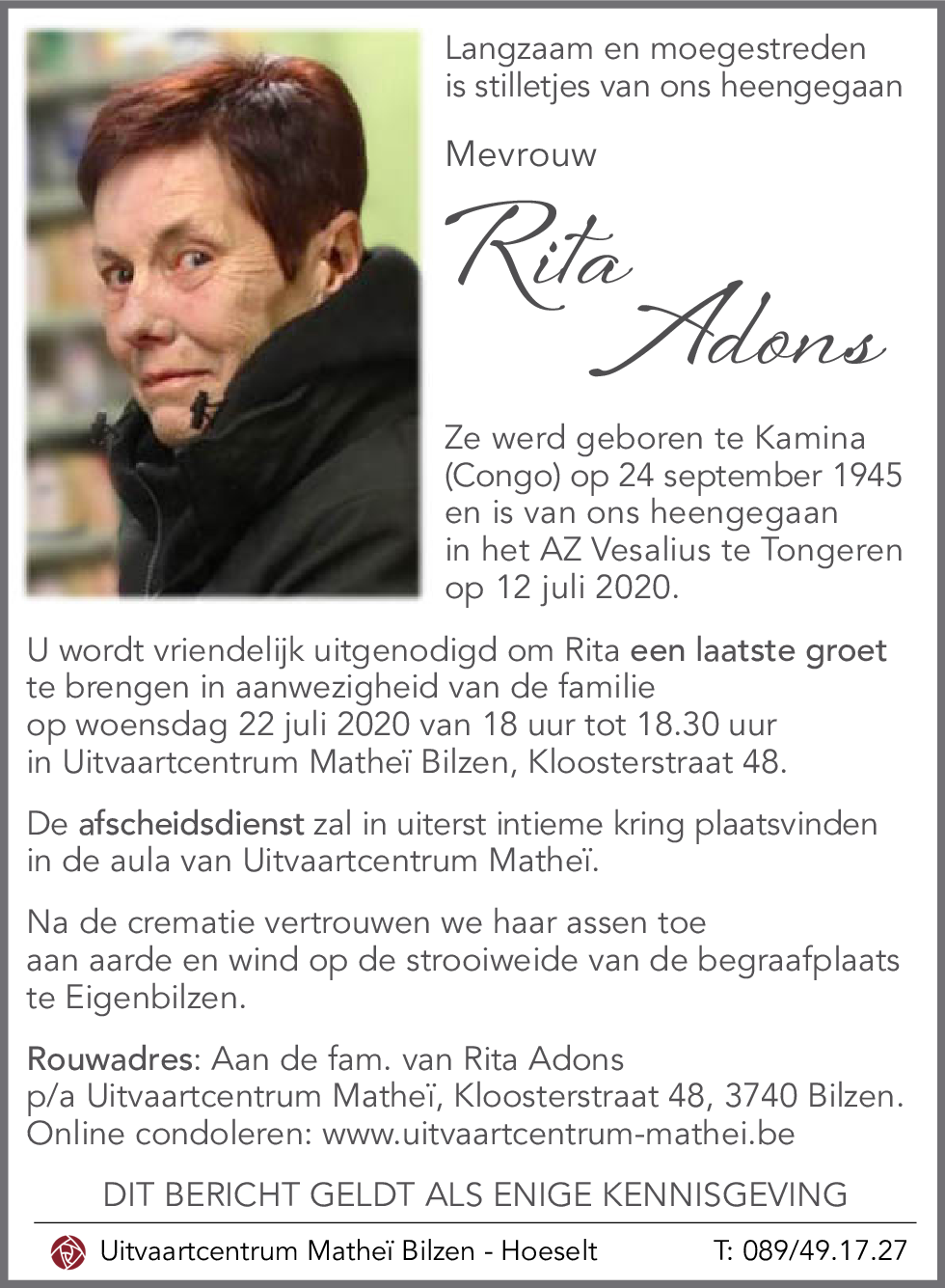 Rita Adons