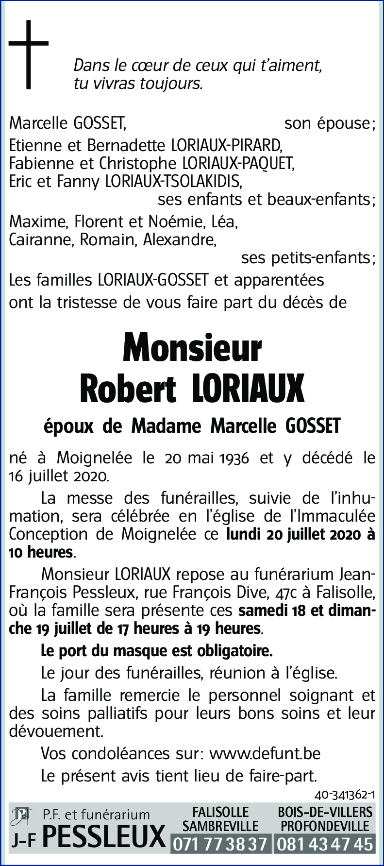 Robert LORIAUX